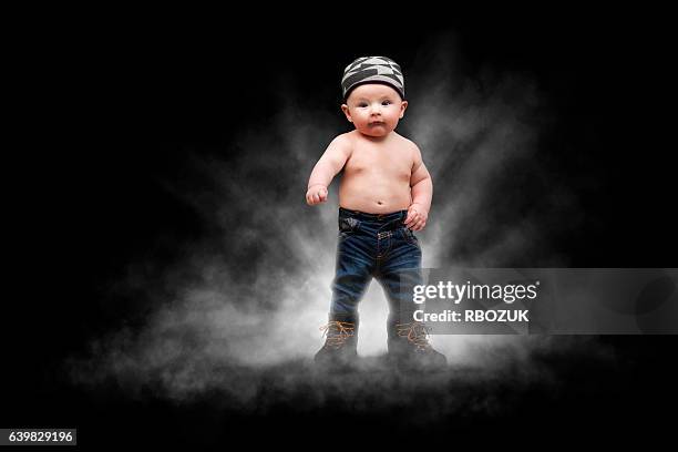 baby rock star - celebrity smoking stock pictures, royalty-free photos & images