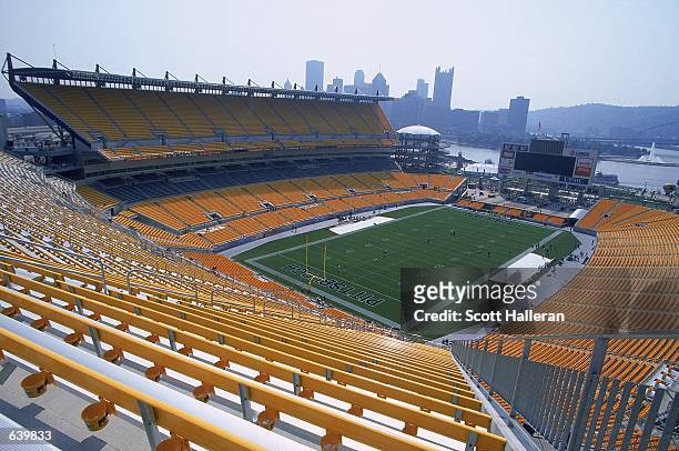 General view of Heinz Field before the Pre-Season game between the Detroit Lions and the Pittsburgh Steelers in Pittsburgh, Pennsylvania.Mandatory...
