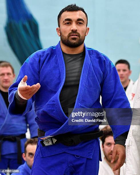 Athens Olympic champion and three times World champion, Ilias Iliadis of Greece describes his techniques during his Masterclass at the University of...