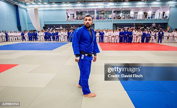 Athens Olympic champion and three times World champion, Ilias Iliadis of Greece oversees his Masterclass at the University of East London's...