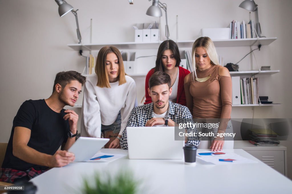 Business people in a meeting