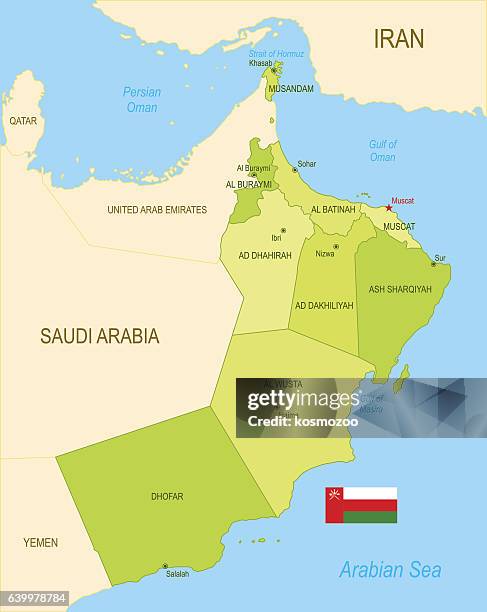 Oman Rivers Map 2,107 Geography Of Oman Stock Photos, High-Res Pictures, and Images ...