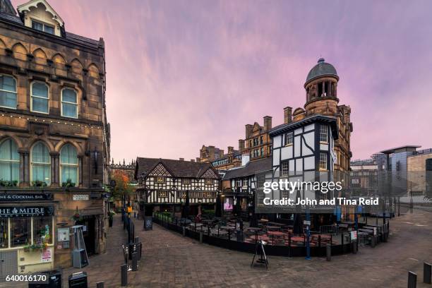 the shambles - manchester engeland stock pictures, royalty-free photos & images