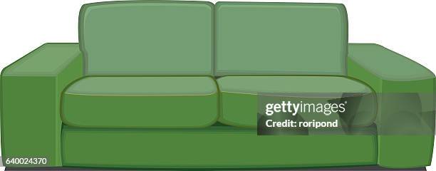 couch - eingangshalle wohngebäude innenansicht stock-grafiken, -clipart, -cartoons und -symbole