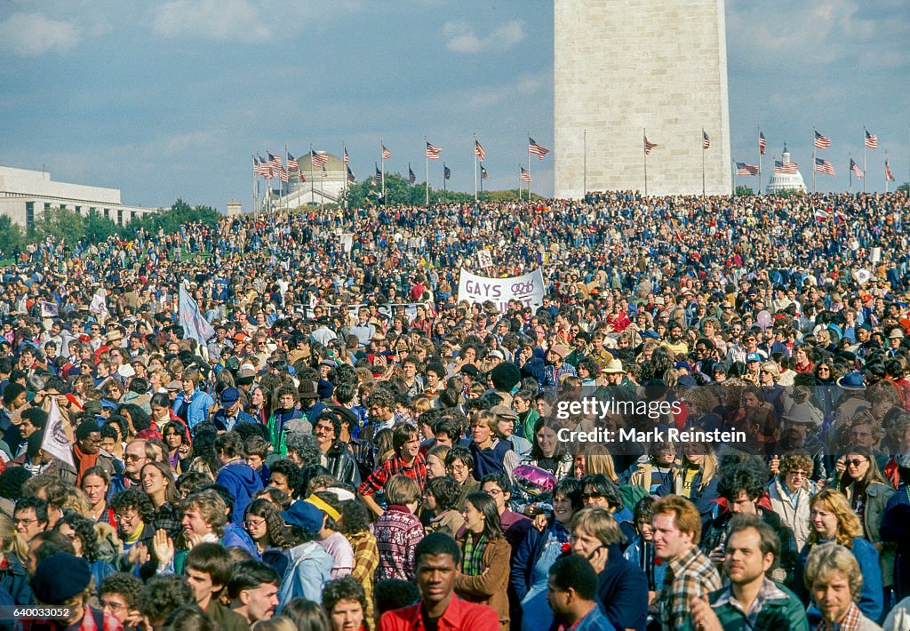 National March On Washington For Lesbian & Gay Rights