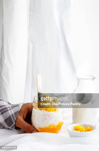 Overnight Oats Mango Photos and Premium High Res Pictures - Getty Images