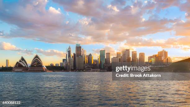 sydney landmark. - ozopera stock pictures, royalty-free photos & images