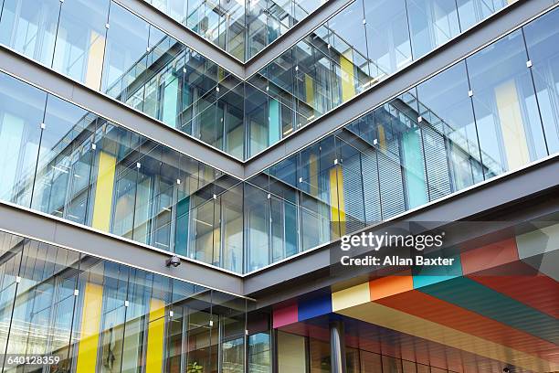 architecture of the hague's ministry of finance - finance ministry stockfoto's en -beelden