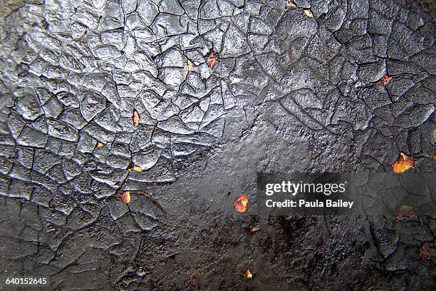 interesting textures - burnt pot stock pictures, royalty-free photos & images