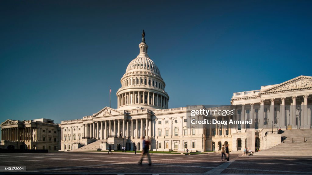 US Capitol Building in Washington D.C, USA