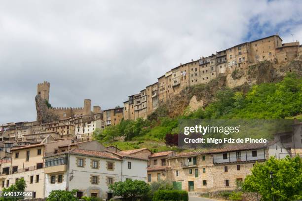 frias- burgos- spain - posición elevada stock pictures, royalty-free photos & images