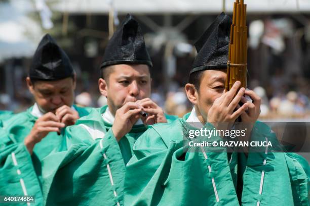 Visayan Rice Planting Ritual Sumiyoshi Ku Osaka Photos and Premium High Res Pictures - Getty Images