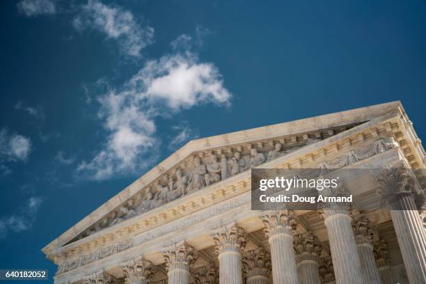 supreme court of the united states, washington dc, usa - us supreme court building stock pictures, royalty-free photos & images