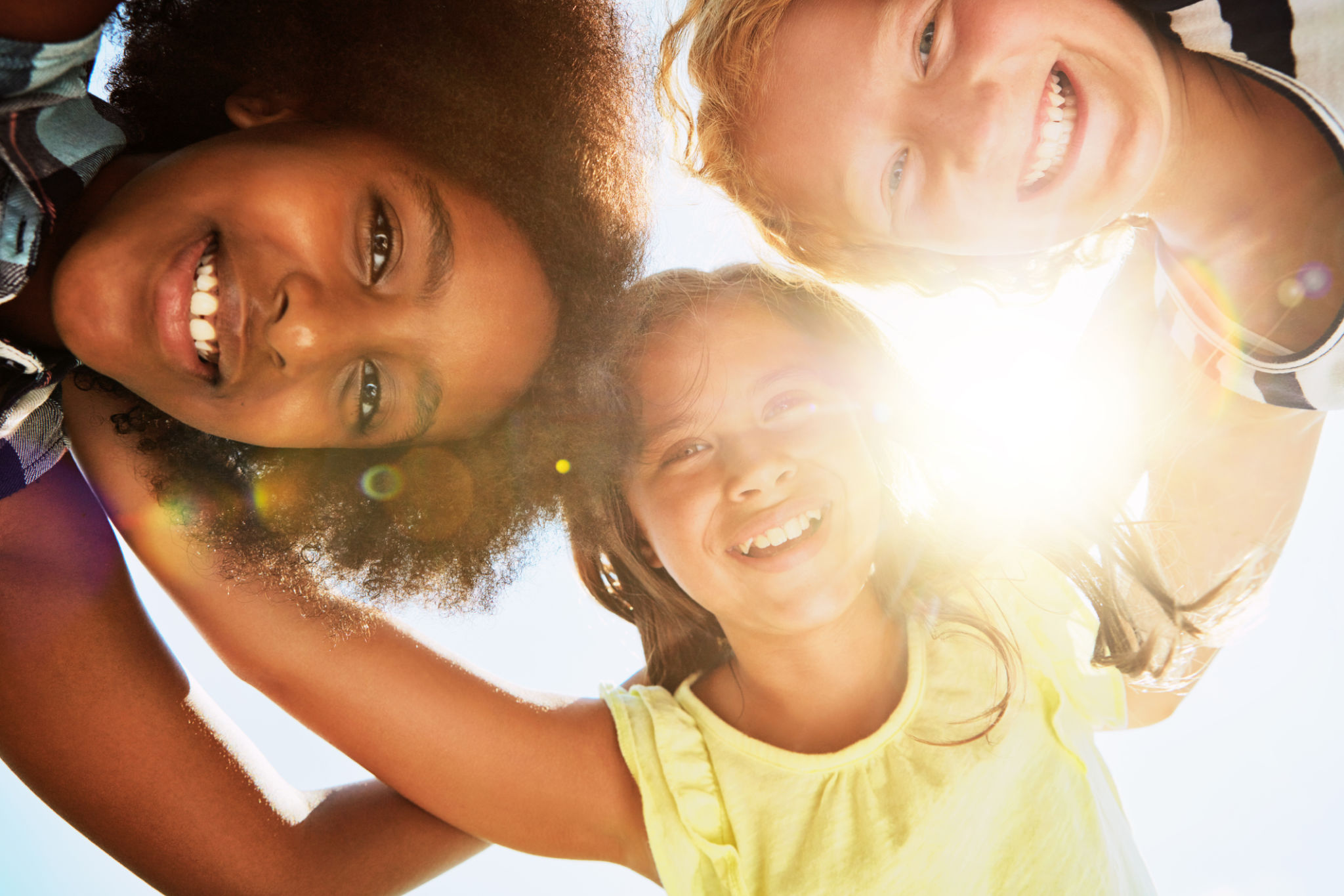 kids teamwork solar