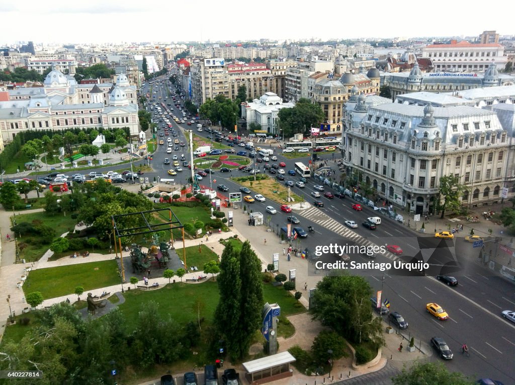 Bucharest cityscape