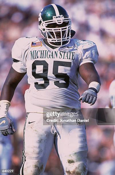 Josh Shaw of the Michigan State Spartans walks on the field during the game against the Notre Dame Fighting Irish at the Notre Dame Stadium in South...