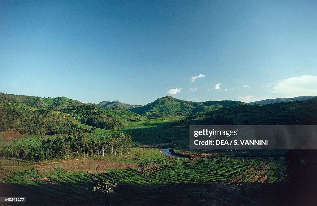Landscape between Ruhengeri and Kigali