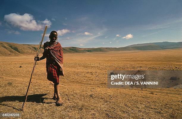 Maasai boy, Ngorongoro Conservation Area, Tanzania.