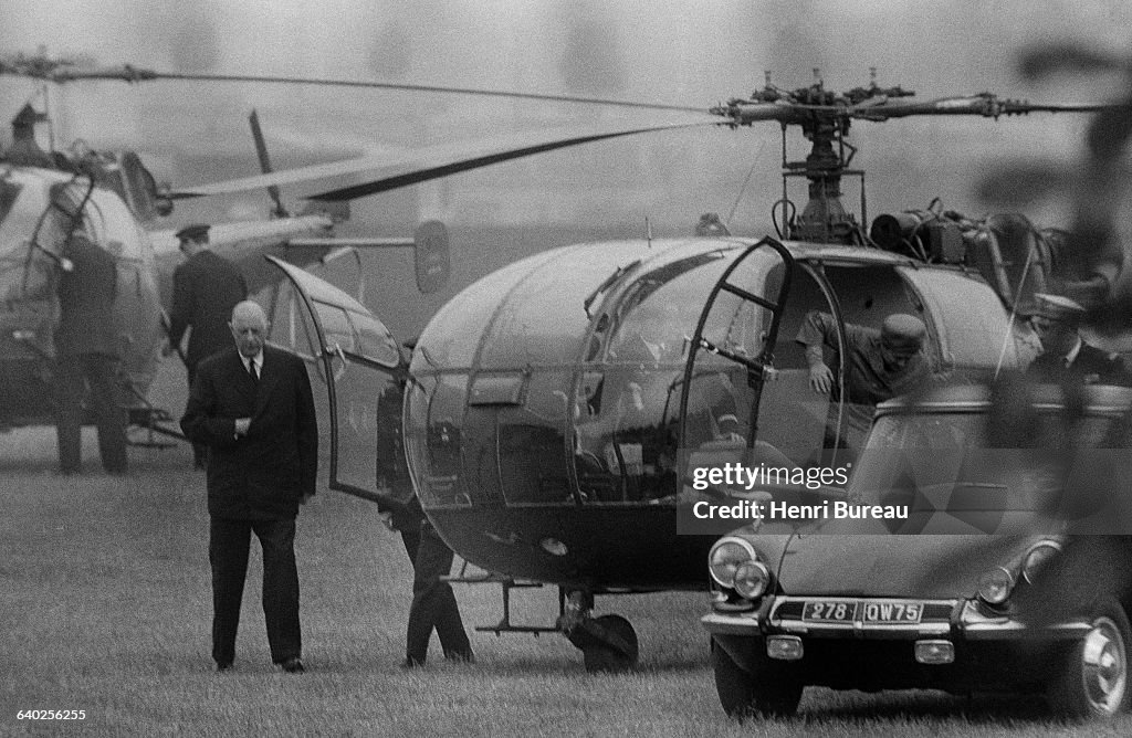 General De Gaulle in May 68