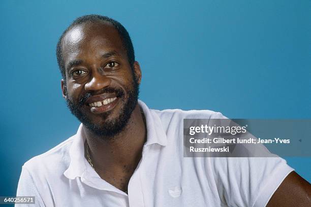 American track and field athlete Edwin Moses who won gold medals in the 400-meter hurdles at the 1976 and 1984 Olympics. Between 1977 and 1987, Moses...