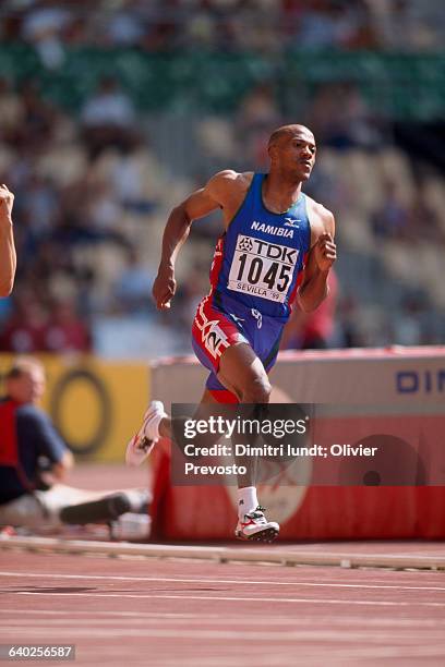 Namibia Frank Fredericks Photos and Premium High Res Pictures Getty