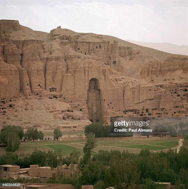 Bamian Valley With Colossal Buddha