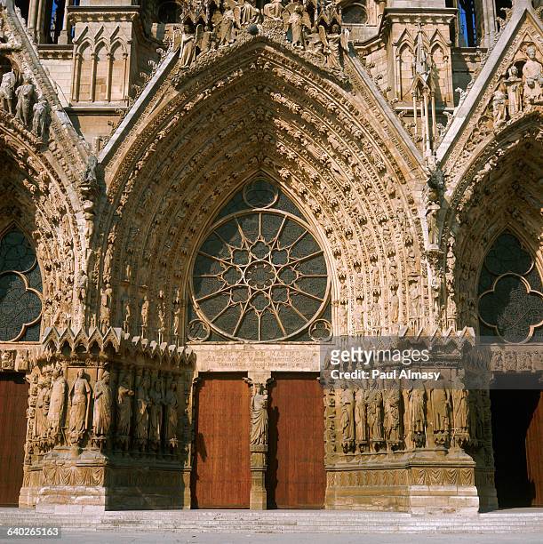 Notre-Dame Cathedral in Reims: Main Portal
