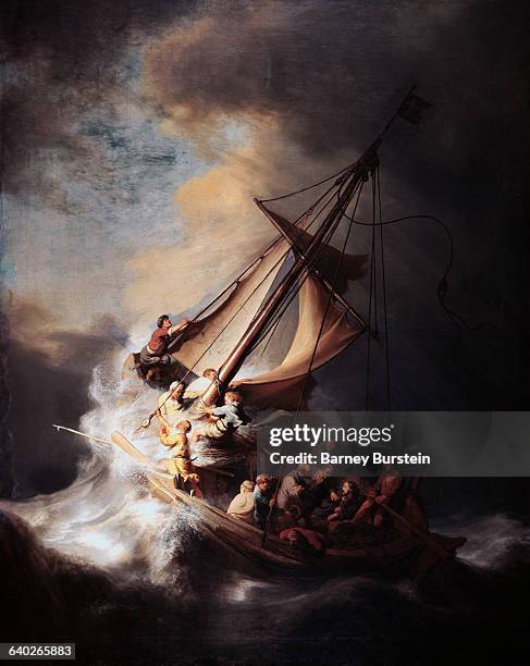 Storm on the Sea of Galilee by Rembrandt van Rijn