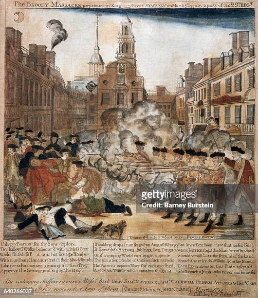 The Bloody Massacre by Paul Revere
