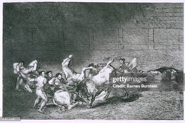 Goya-The Art of Bullfighting. Creation date: 1816