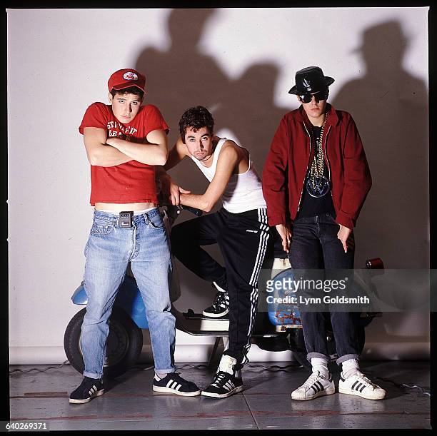 Adam Horovitz, Adam Yauch, and Mike Diamond of the Beastie Boys.