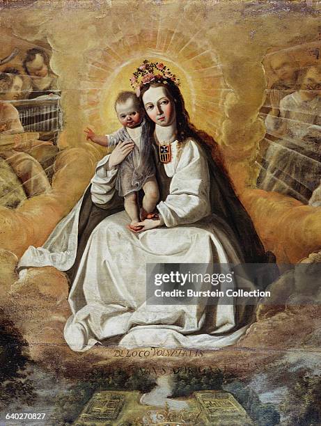 Madonna and Child by Francisco Zurbaran, circa 1620.