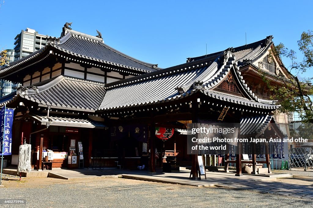 Daikoku-do of Shitenno-ji Temple, Osaka, Japan