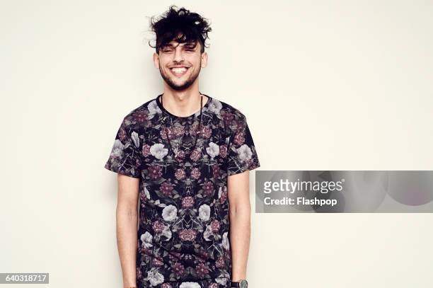 portrait of happy young man - youth culture stock pictures, royalty-free photos & images