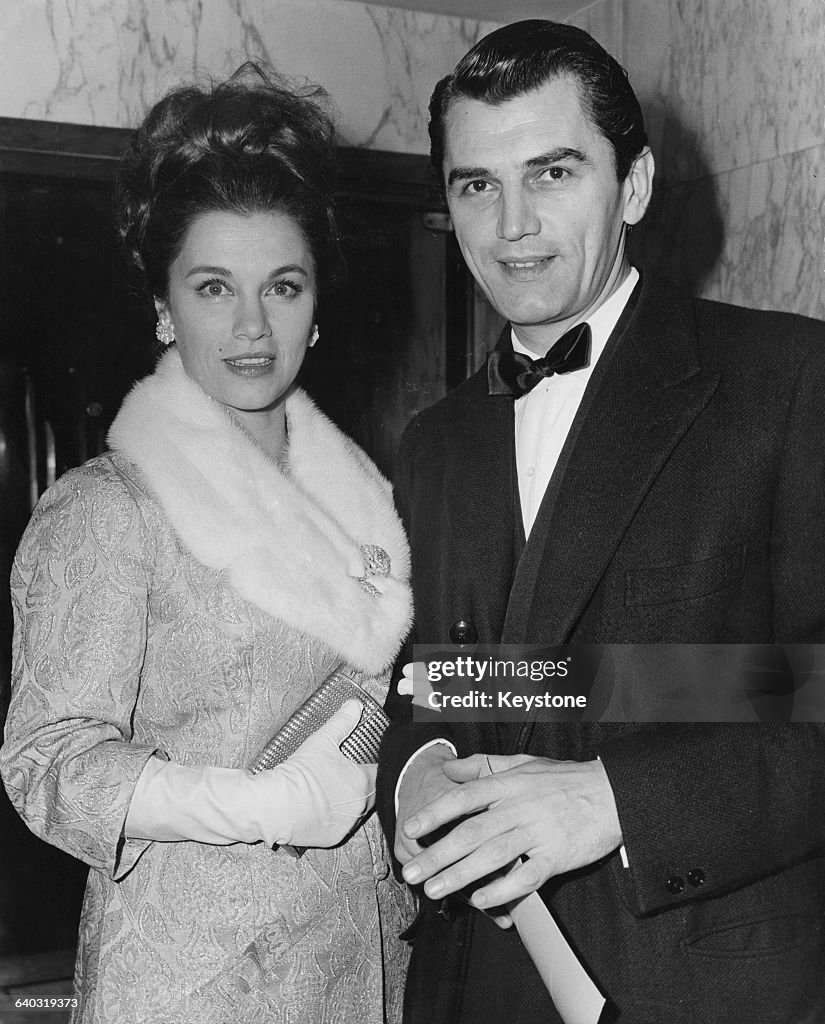 Edmund Purdom And Linda Christian