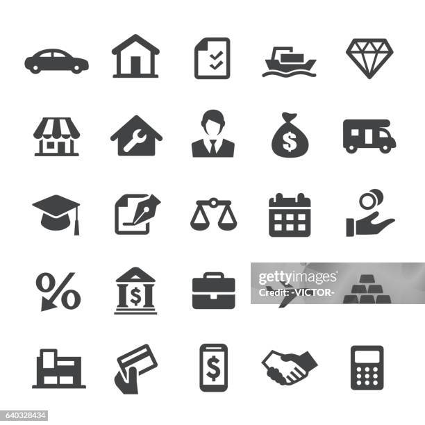 loan icons - smart series - borrowing 幅插畫檔、美工圖案、卡通及圖標