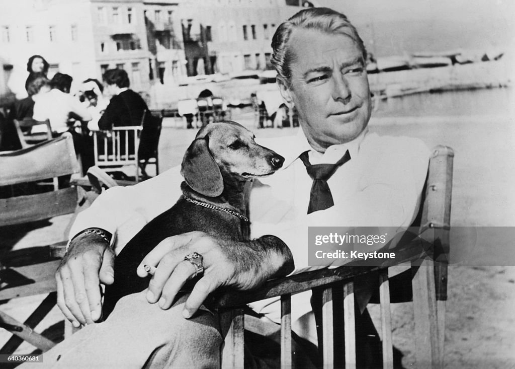 Alan Ladd On Hydra