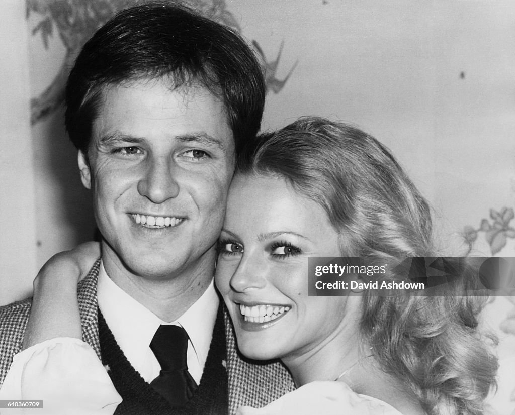 American actress and singer Cheryl Ladd with her husband David Ladd