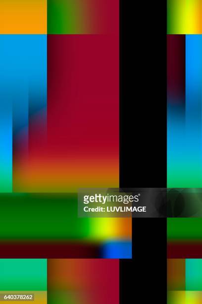 abstract colorful painting. - rectangle stock pictures, royalty-free photos & images