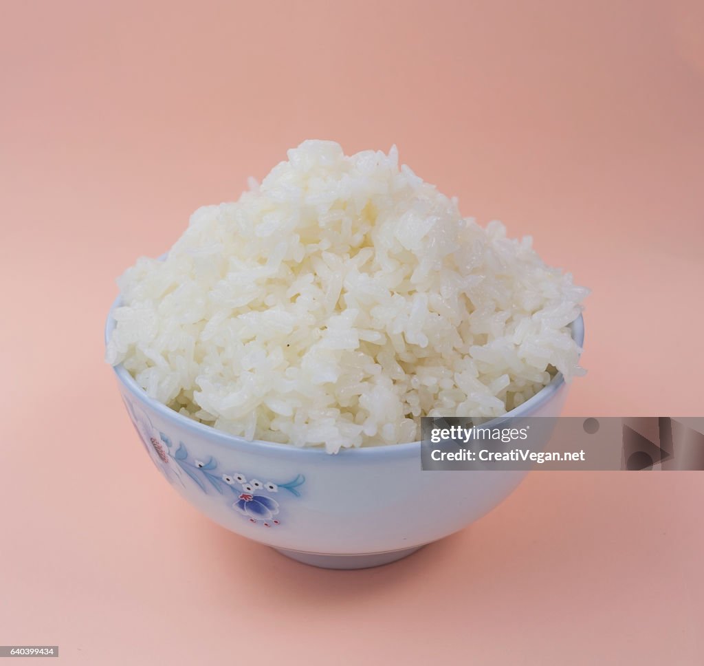 Cooked japanese rice