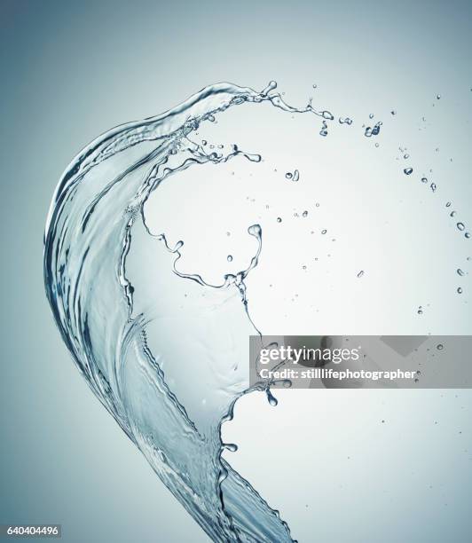 water form - acqua splash foto e immagini stock
