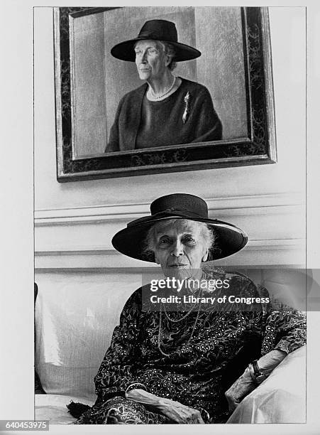 Portraits of Alice Roosevelt Longworth, daughter of Theodore Roosevelt.