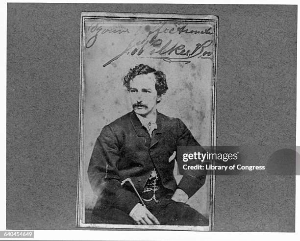 President Booth 243 John Wilkes Booth Photos Stock Photos, High-Res Pictures, and ...