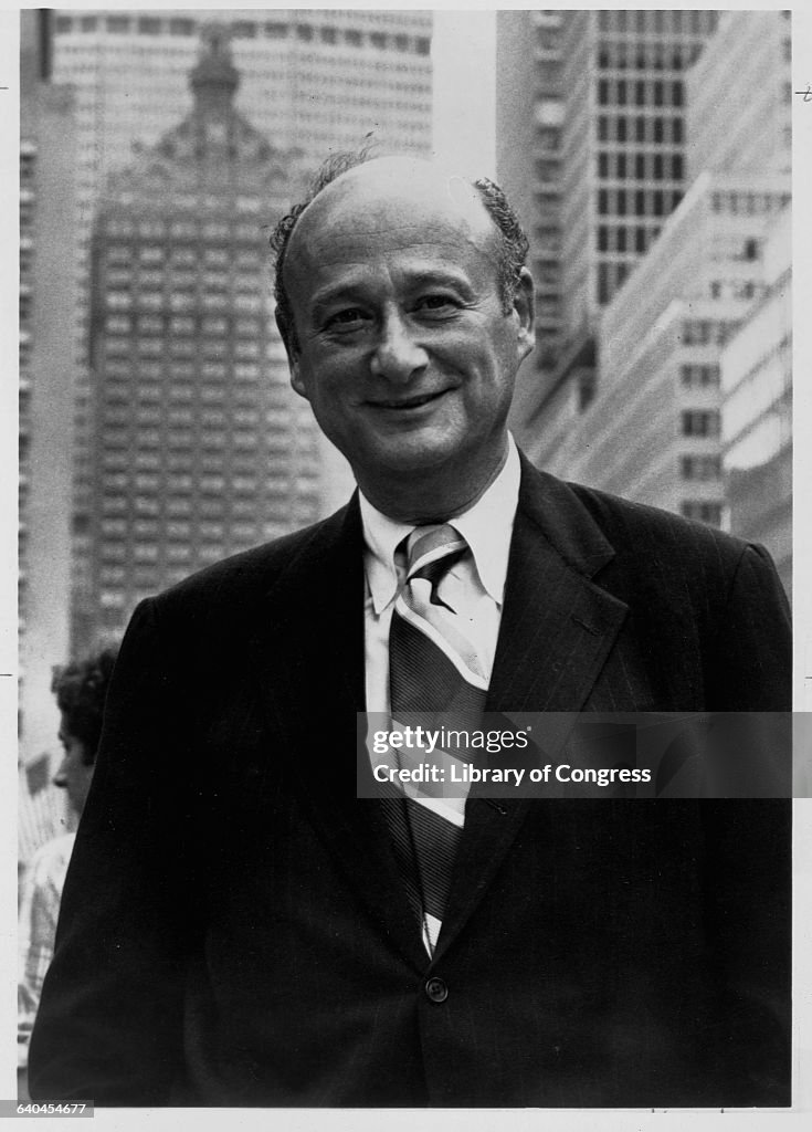 New York Mayor Ed Koch