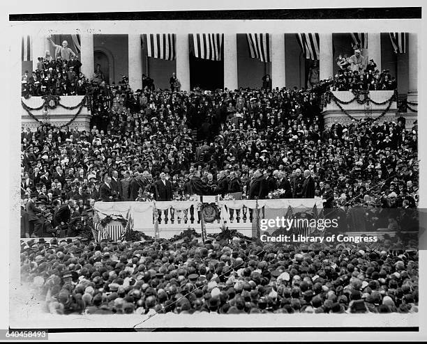 Wilson Offical Inauguration 629 Inauguration Of President Wilson Photos & High Res Pictures - Getty ...