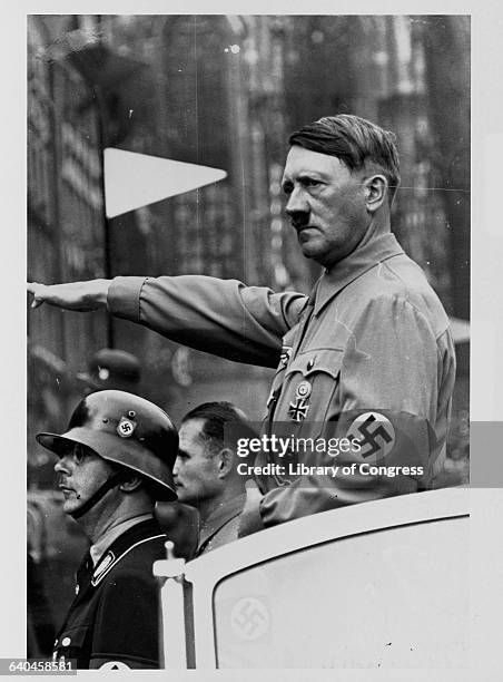 Hitler Giving the Nazi Salute