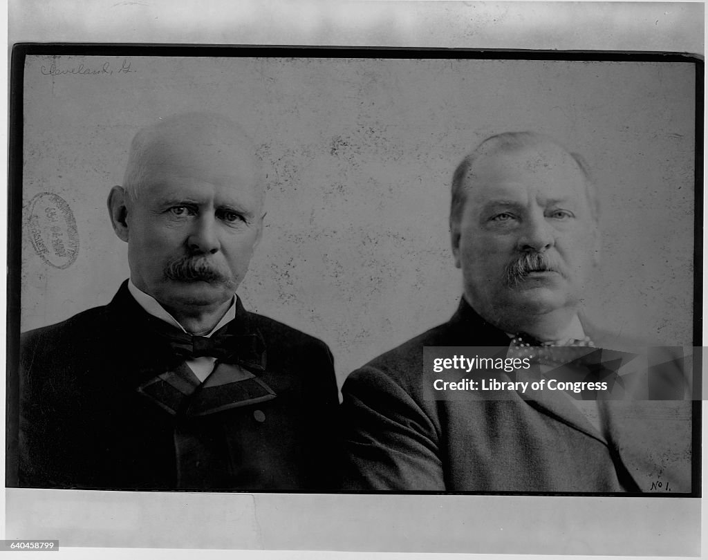 Grover Cleveland and Adlai Ewing Stevenson