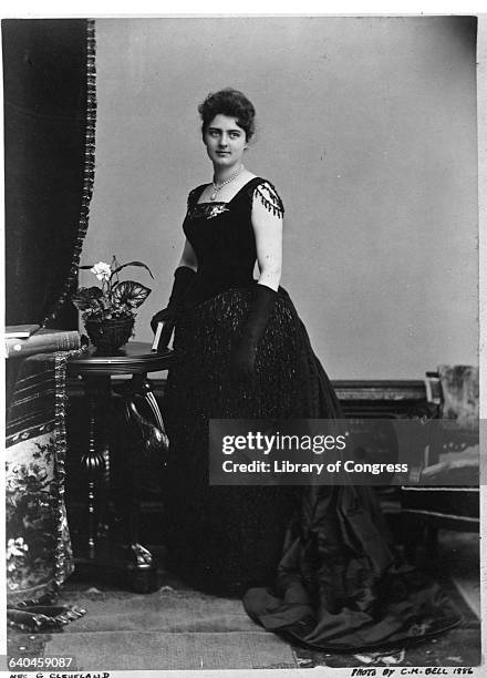 Frances Folsom Cleveland in Gown