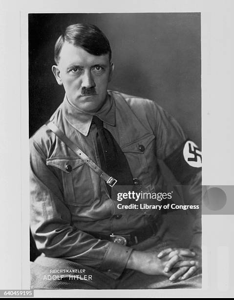 Portrait of Adolph Hitler