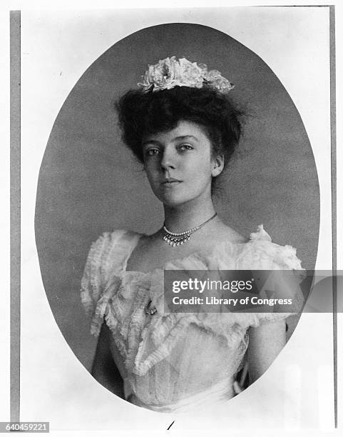 Alice Roosevelt Longworth in Gown